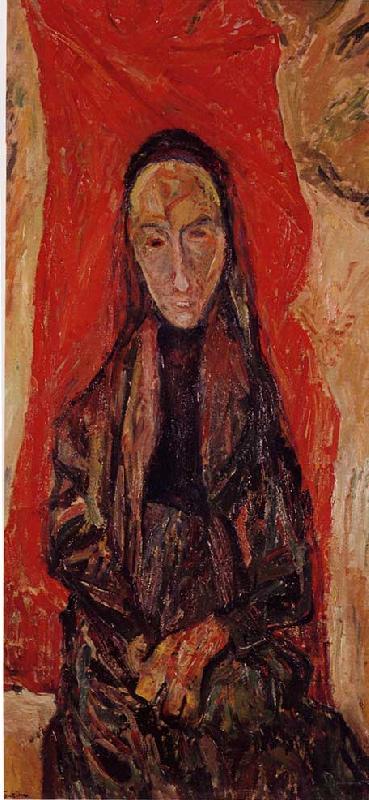 Chaim Soutine Portrait of a Widow oil painting picture